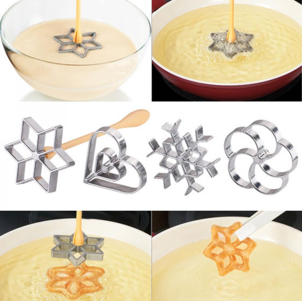 DELICIA ФОРМА ДЛЯ ПЕЧЕНЬЯ 4 ШТ., Tescoma