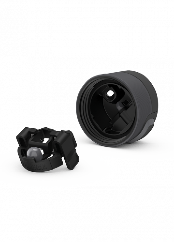 ETNA GRIP ТЕРМО-КРУЖКА 500МЛ С СИЛИКОНОВОЙ ВСТАВКОЙ, ЧЕРНАЯ, Н/СТ, Kambukka